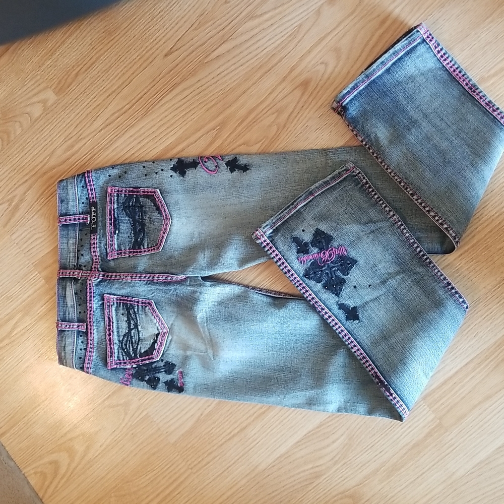 Girls Cowgirl Tuff Co "Believe" size 13